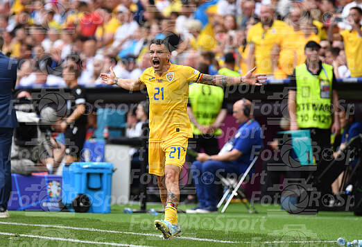 Romania si Ucraina, din cadrul UEFA EURO 2024, desfasurat pe Fussball Arena din Munchen, luni 17 iun