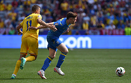 Romania si Ucraina, din cadrul UEFA EURO 2024, desfasurat pe Fussball Arena din Munchen, luni 17 iun