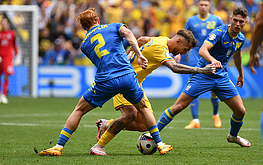 Romania si Ucraina, din cadrul UEFA EURO 2024, desfasurat pe Fussball Arena din Munchen, luni 17 iun